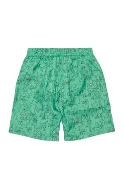 Swimwear | Swimwear>MARNI Allover boxer swimming costume Joy pastel green