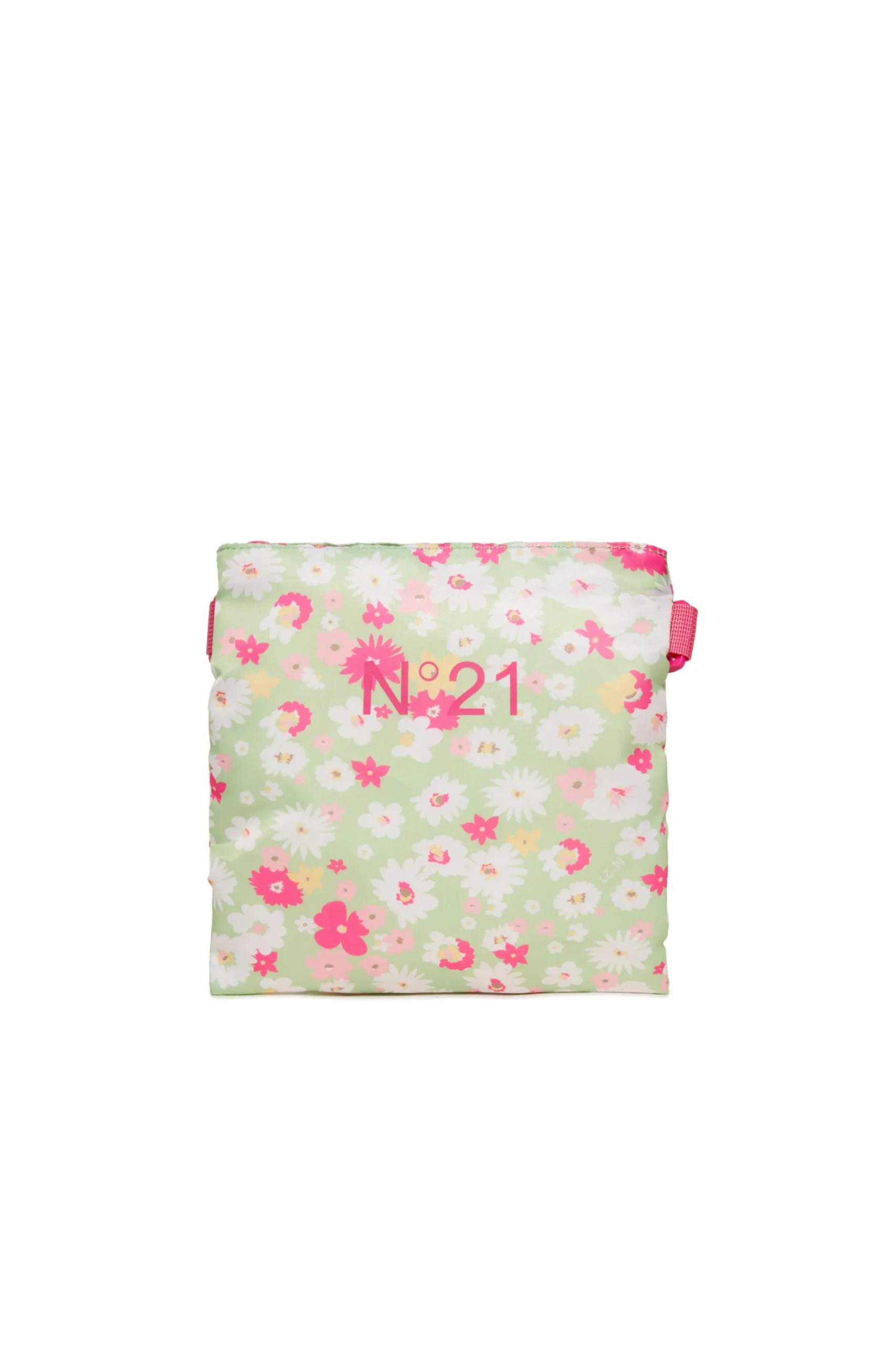Bags And Backpacks | Logomania>N°21 Allover Flowers clutch bag light mint green
