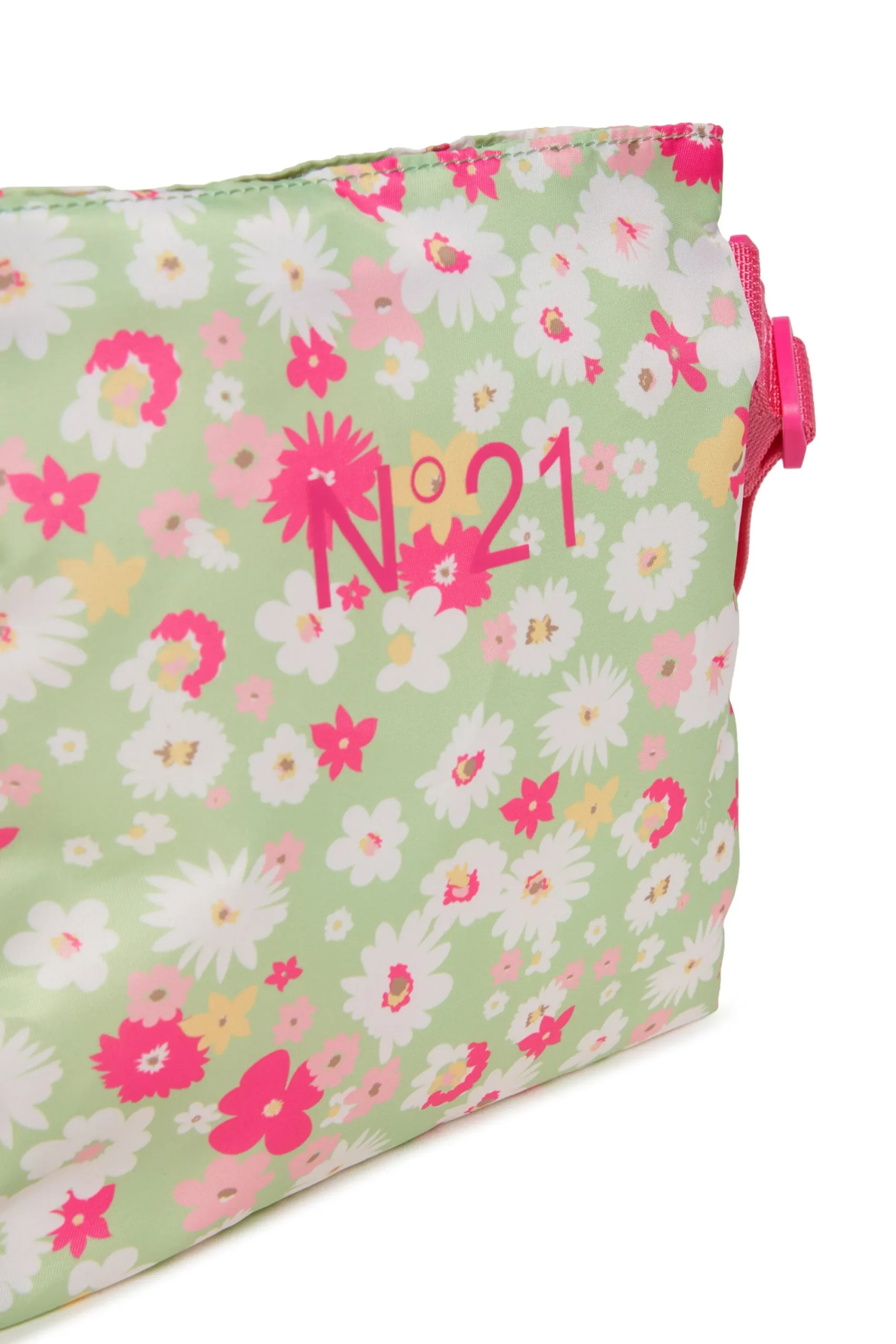 Bags And Backpacks | Logomania>N°21 Allover Flowers clutch bag light mint green