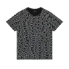 Logomania | Logomania>N°21 Allover Glitch jersey T-shirt black
