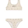 Swimwear | Swimwear>N°21 Allover Palms bikini swimsuit creamy white