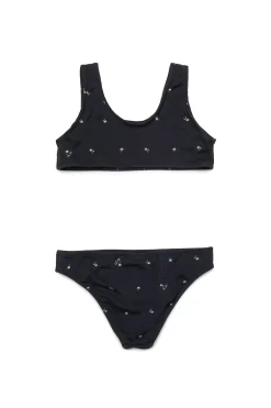 Swimwear | Swimwear>N°21 Allover Palms bikini swimsuit black