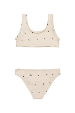 Swimwear | Swimwear>N°21 Allover Palms bikini swimsuit creamy white