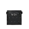 Bags And Backpacks | Logomania>N°21 Allover Palms clutch bag black
