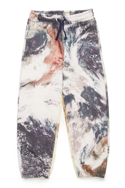 Pants>DIESEL All-over Planet Camou jogger trousers multicolor