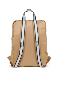 Logomania | Logomania>N°21 Backpack with branded tape sand