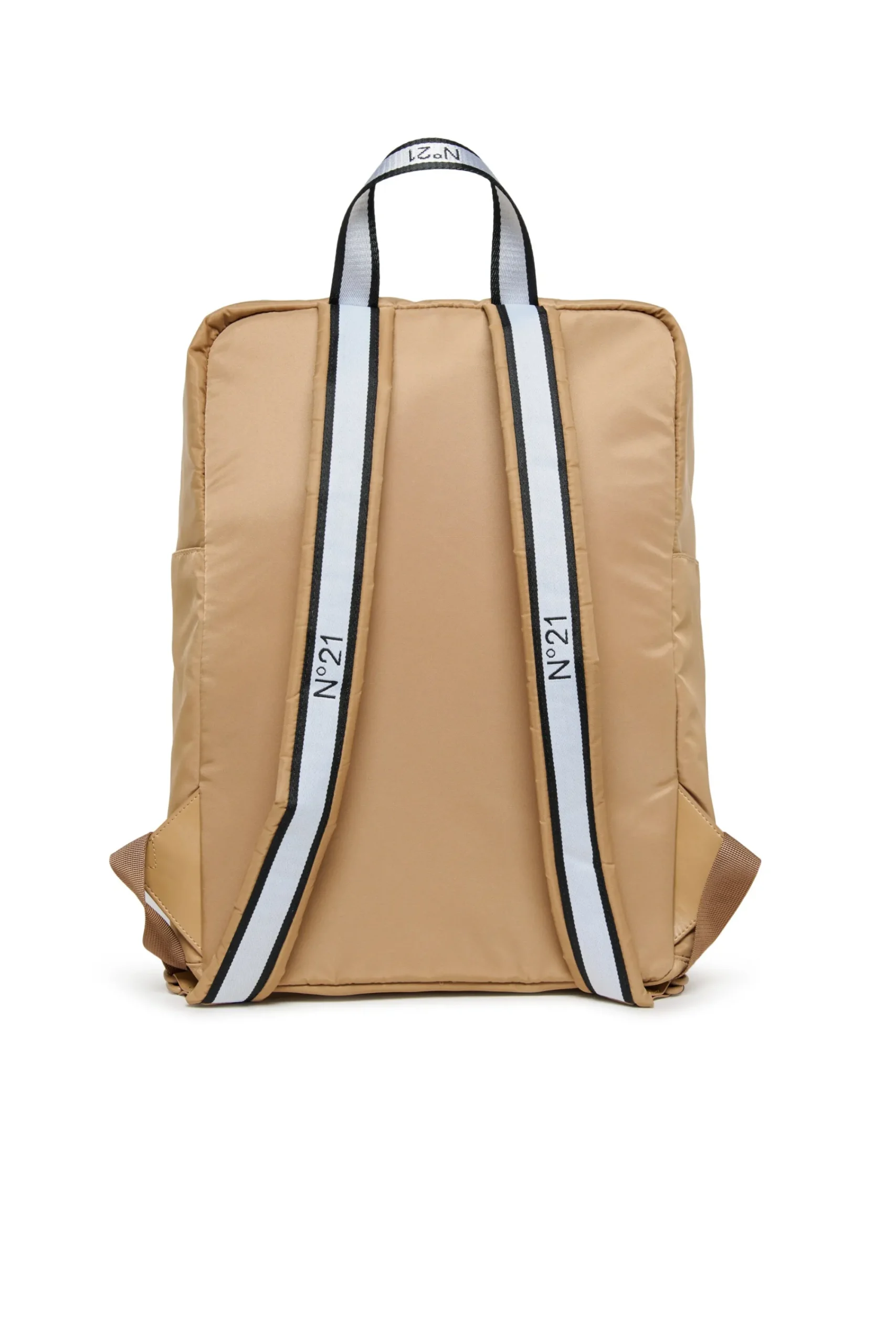 Logomania | Logomania>N°21 Backpack with branded tape sand