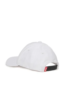 Hats And Caps | Hats And Caps>DIESEL Baseball cap with logo D white