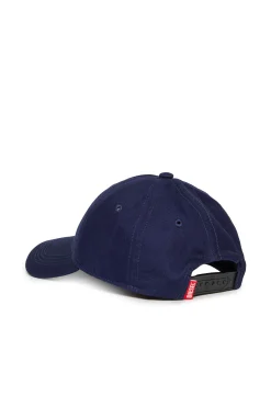 Hats And Caps | Hats And Caps>DIESEL Baseball cap with logo D blue peacoat
