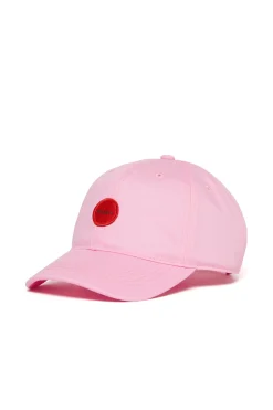 Hats And Caps>MAX&Co. Baseball cap with patch candy pink