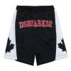 Shorts | Activewear>DSQUARED2 Basketball shorts with Canadian Leaf black