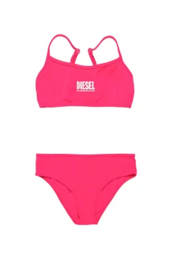 Swimwear | Swimwear>DIESEL Bikini swimsuit with institutional logo candy pink