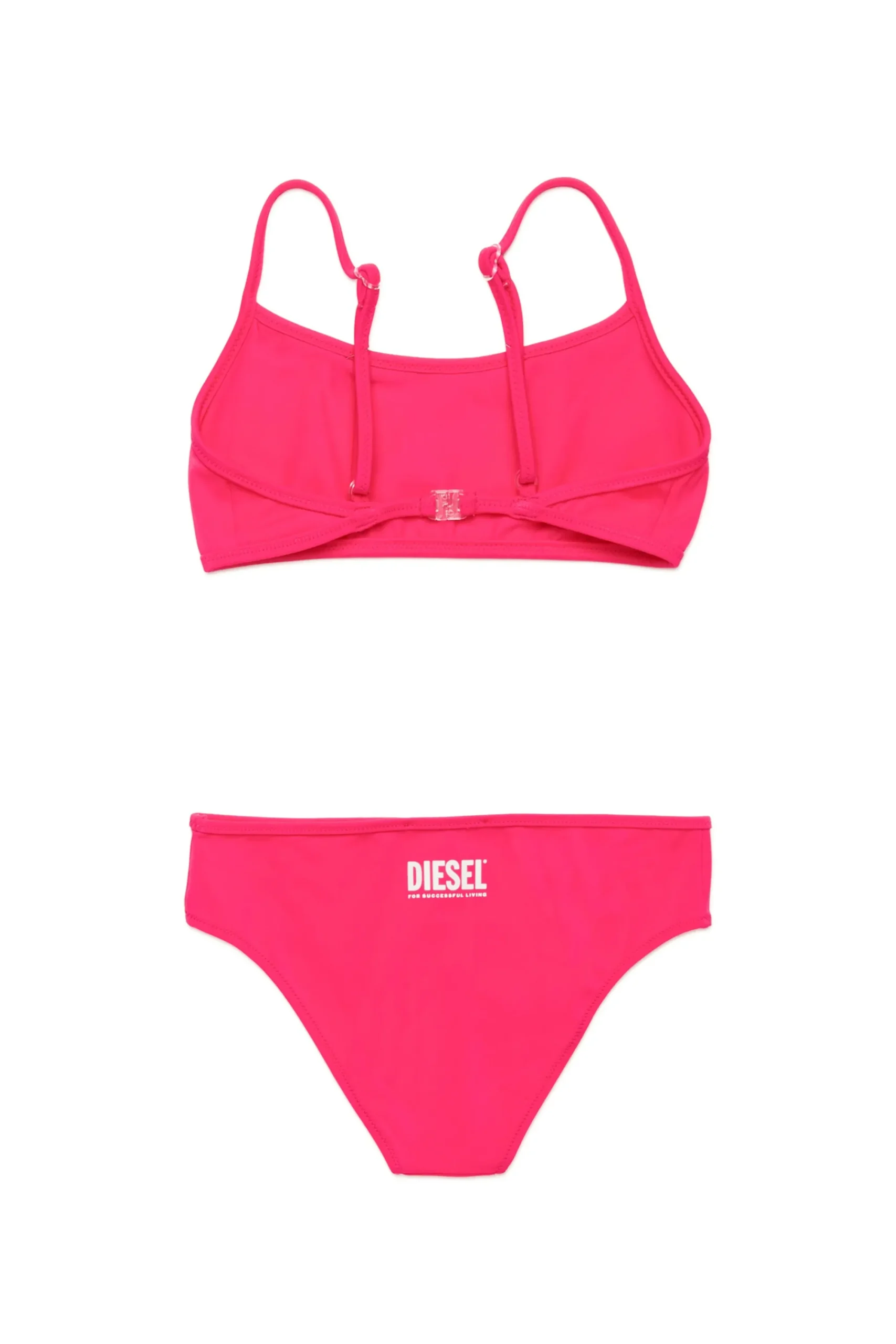 Swimwear | Swimwear>DIESEL Bikini swimsuit with institutional logo candy pink