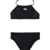 Swimwear | Oval D By Diesel>DIESEL Bikini swimsuit with Oval D logo black