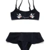Swimwear | Swimwear>DSQUARED2 Birds print bikini swimsuit black