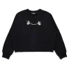 Sweatshirts>DSQUARED2 Birds print sweatshirt black
