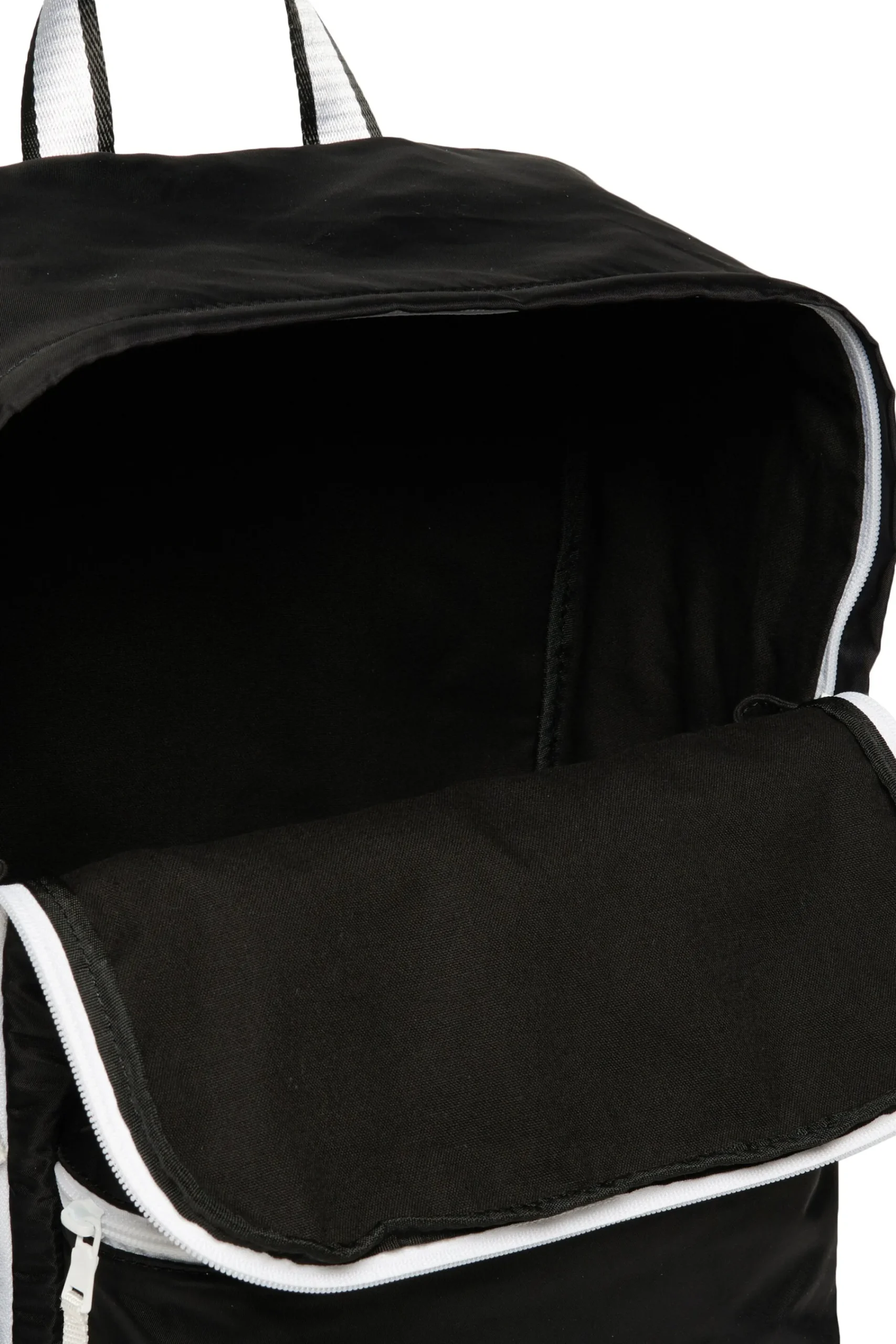 Backpacks And Belt Bags>N°21 backpack with zip fastening and logo black
