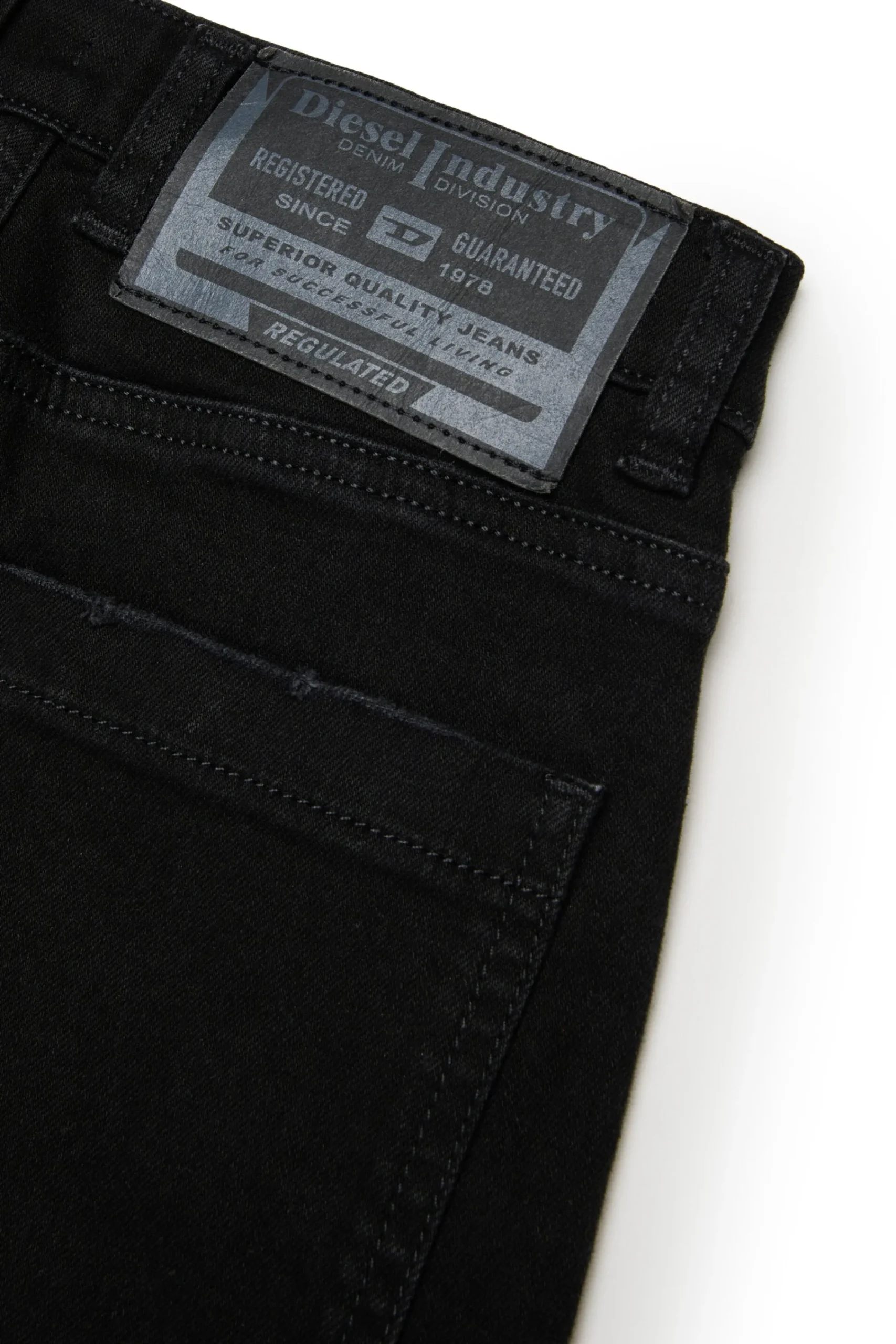 Jeans | Denim-Mania>DIESEL Black cargo straight jeans - D-Argjx Denim Black