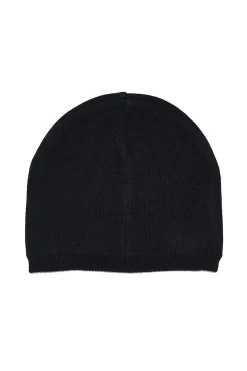 Hats And Caps | Hats And Caps>N°21 wool blend beanie with logo BLACK