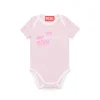 Newborn (0-12M)>DIESEL Bodysuit with Born for Success graphics light pink
