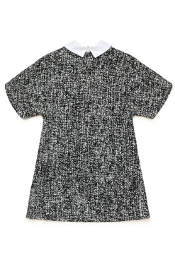 Dresses>N°21 Bouclé dress with chains black
