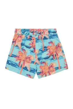 Swimwear | Swimwear>DIESEL Boxer swimsuit allover Hawaii multicolor