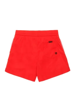 Swimwear | Swimwear>DIESEL Boxer swimsuit with institutional logo red