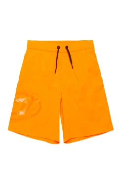 Oval D By Diesel | Oval D By Diesel>DIESEL Boxer swimsuit with Oval D logo bright orange