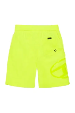 Oval D By Diesel | Oval D By Diesel>DIESEL Boxer swimsuit with Oval D logo fluo yellow