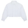 Shirts | Party Looks>MAX&Co. Boxy poplin shirt white