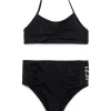Swimwear | Swimwear>N°21 Branded bikini swimsuit black