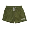 Logomania | Logomania>N°21 Branded boxer shorts military green