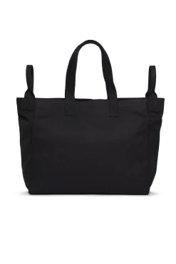 Bags And Backpacks | Logomania>N°21 Branded canvas shopper bag black