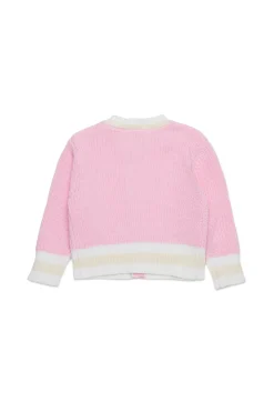 Knitwear>MARNI Branded cotton cardigan light pink