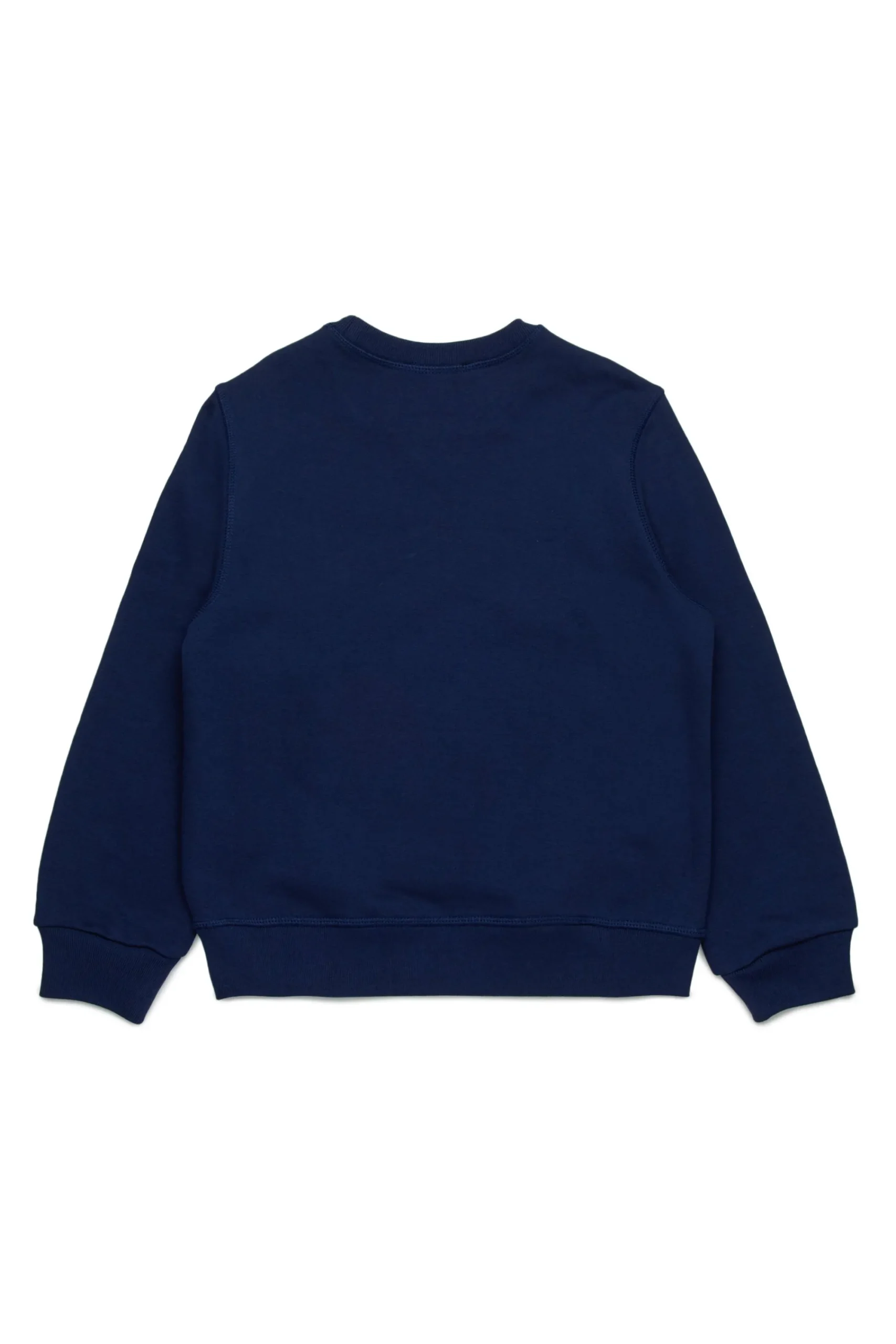 Sweatshirts | Activewear>DSQUARED2 Branded cotton sweatshirt dark blue
