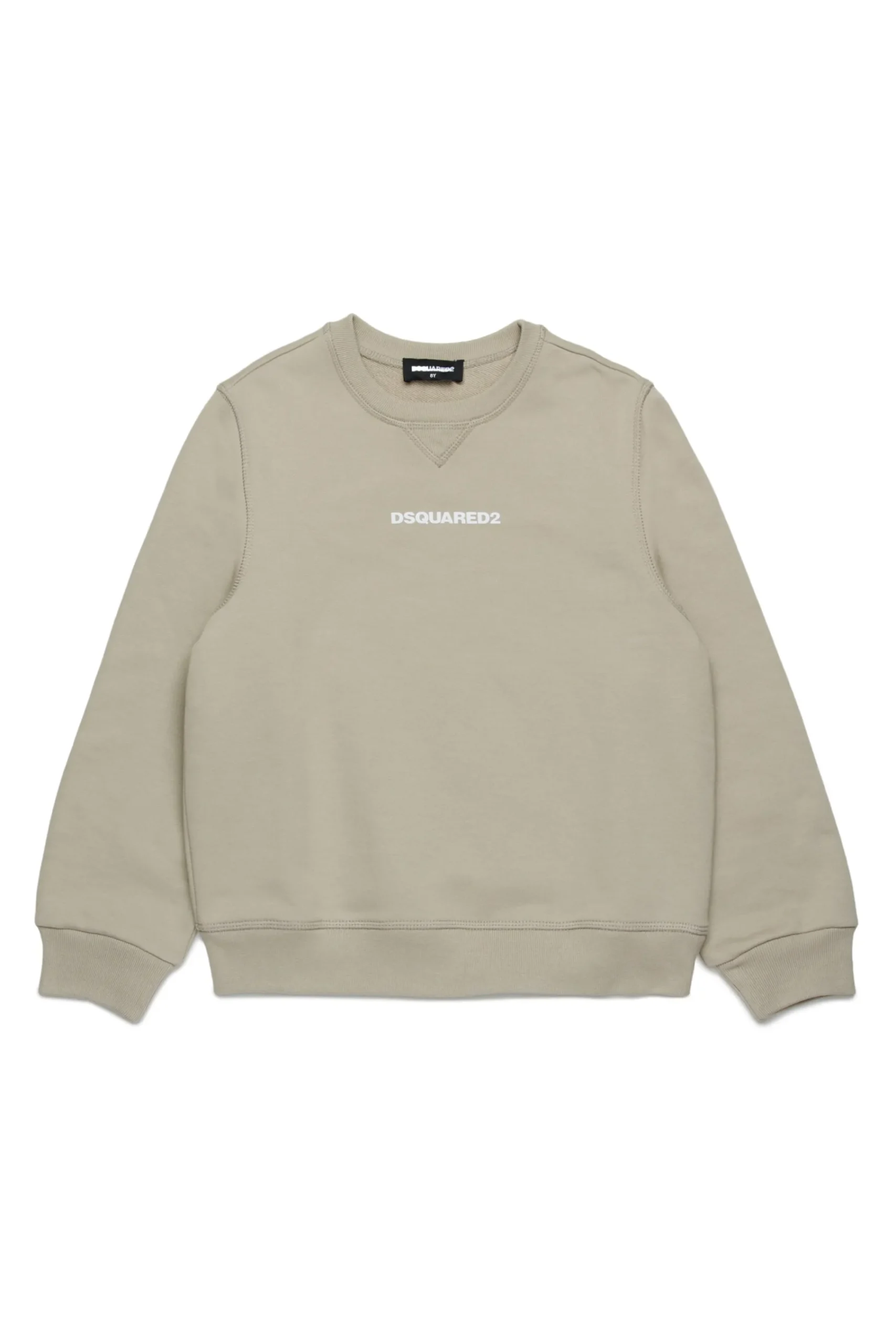 Sweatshirts | Activewear>DSQUARED2 Branded cotton sweatshirt medium gray