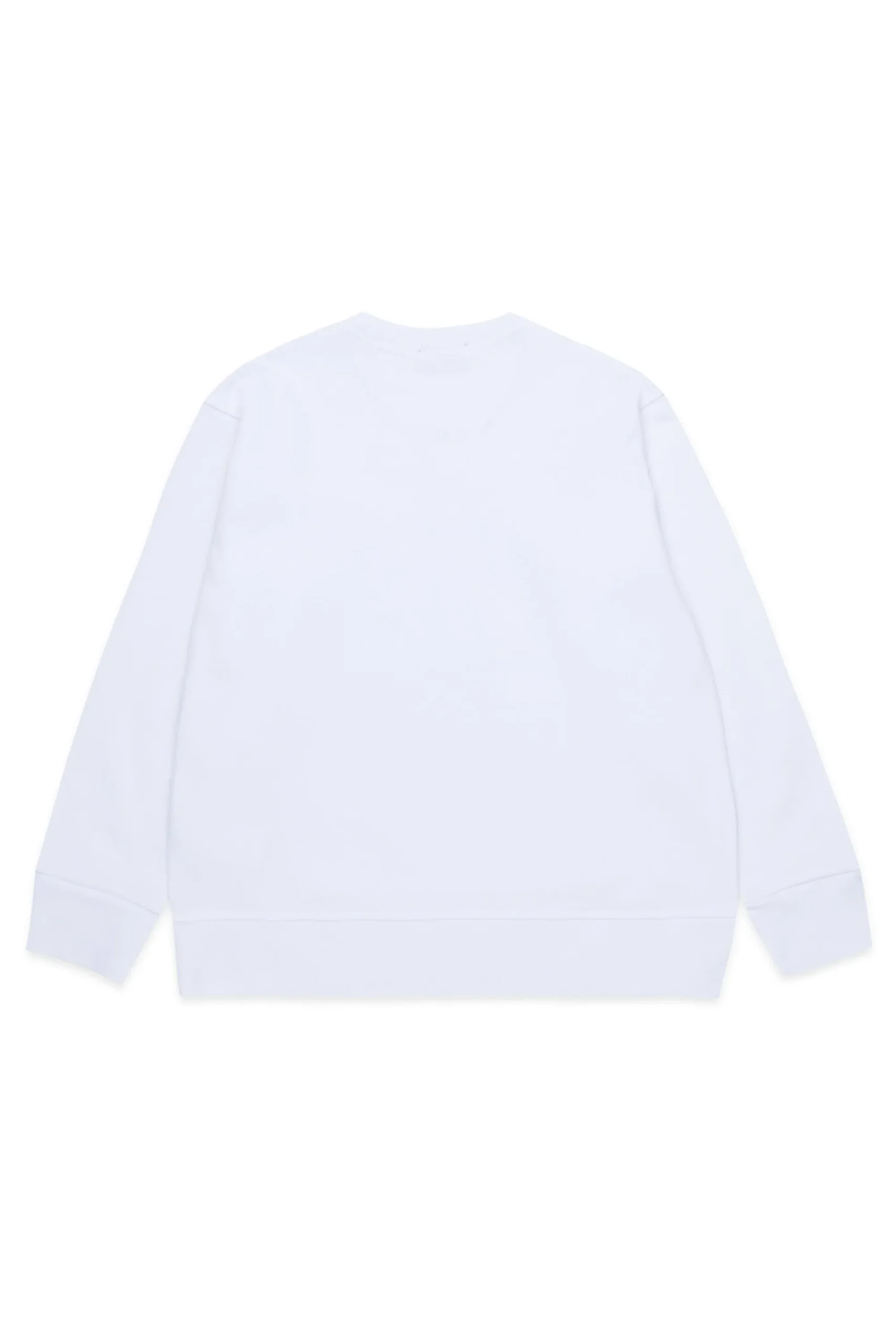 Sweatshirts | Activewear>DSQUARED2 Branded cotton sweatshirt white