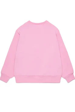 Sweatshirts | Activewear>N°21 Branded crew-neck sweatshirt pink