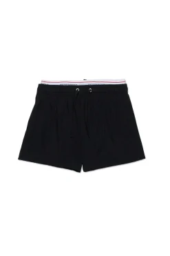 Swimwear | Swimwear>DSQUARED2 Branded elastic boxer shorts black