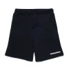 Shorts | Activewear>DSQUARED2 Branded fleece shorts black
