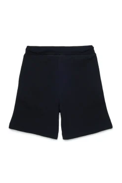 Shorts | Activewear>DSQUARED2 Branded fleece shorts black