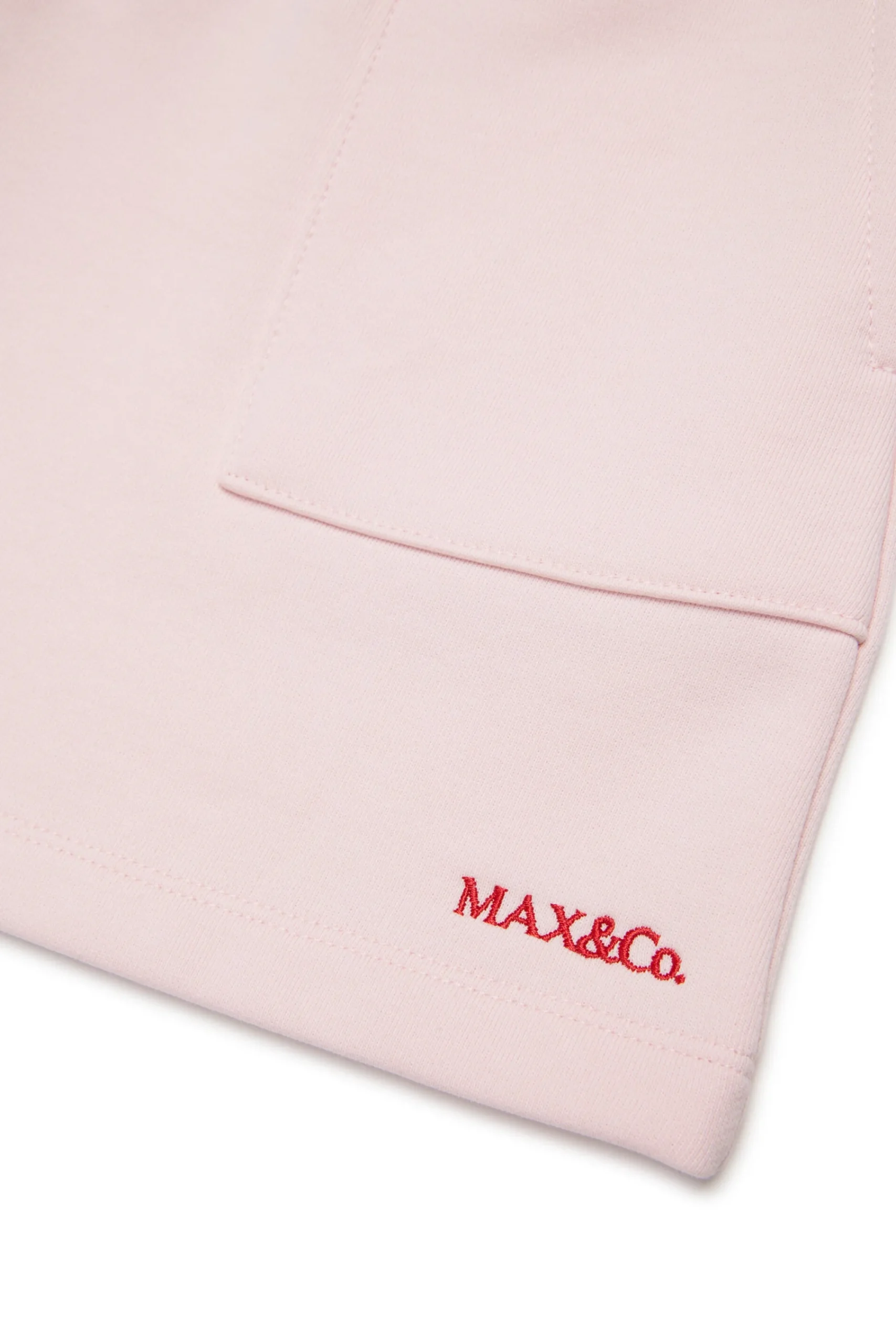 Shorts | Activewear>MAX&Co. Branded fleece shorts antique lilac pink