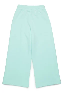 Pants | Activewear>MARNI Branded fleece wide-leg pants placid blue