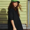 Hats And Caps | Logomania>MARNI Branded gabardine baseball cap pastel green