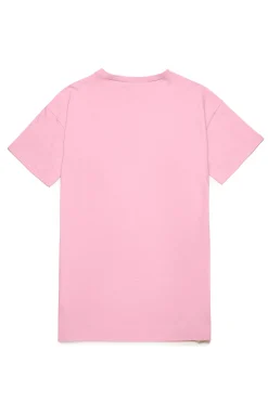 Swimwear | Logomania>N°21 Branded jersey cover-up dress pink