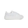 Sneakers | Sneakers>MARNI Branded leather low trainers white