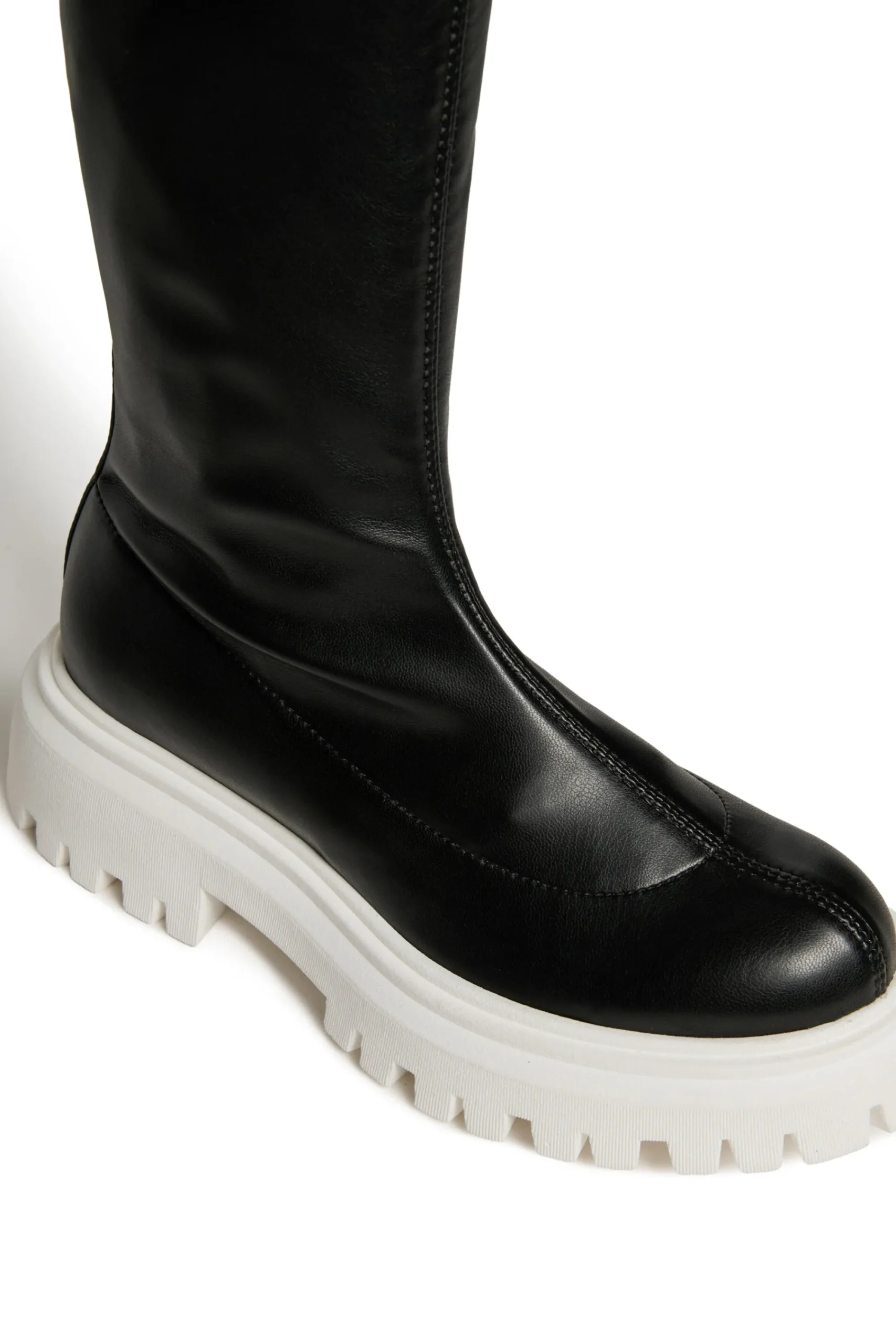 Boots And Combat Boots | Boots And Combat Boots>MARNI Branded long faux leather boots black