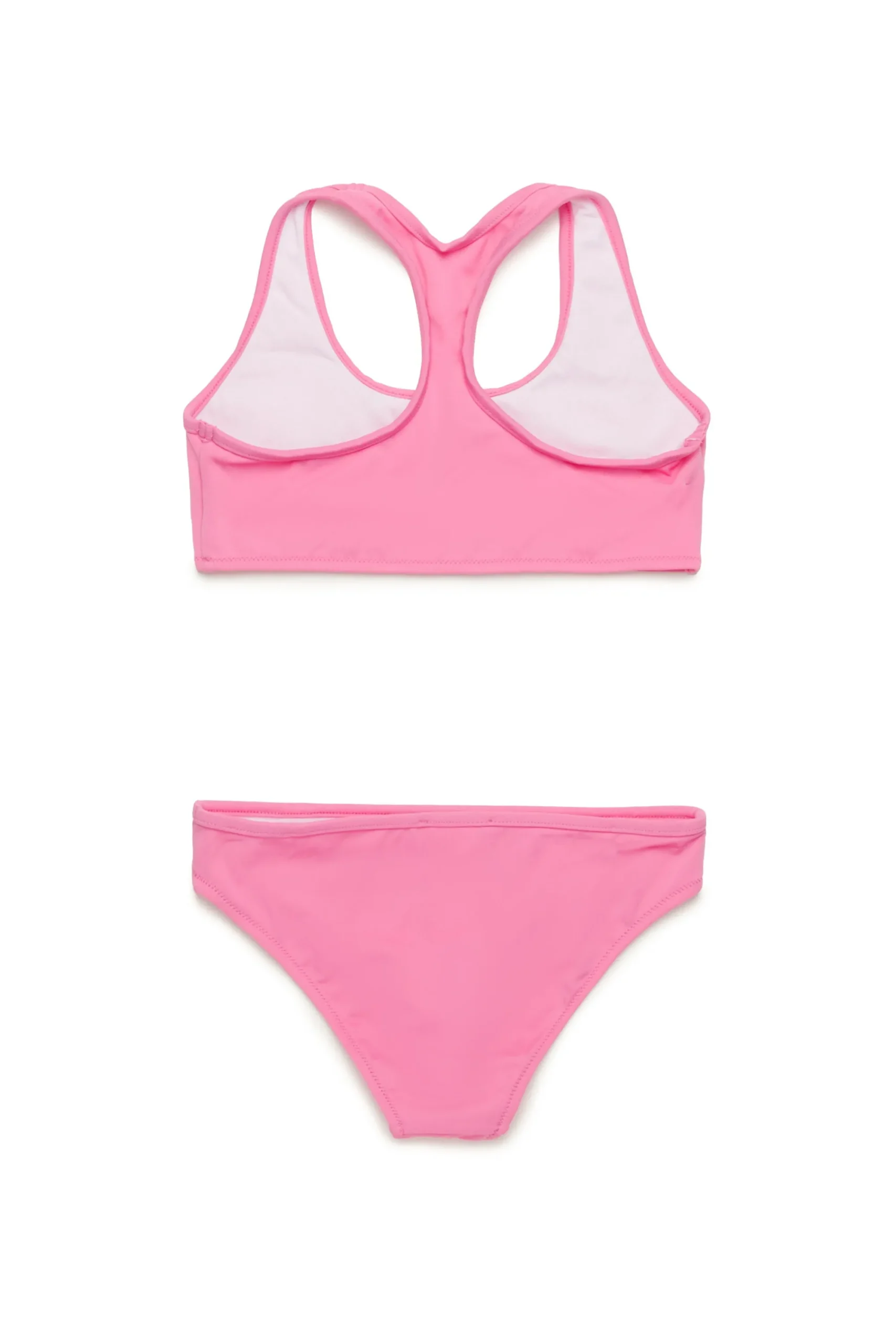 Swimwear | Logomania>N°21 Branded lycra bikini swimsuit pink