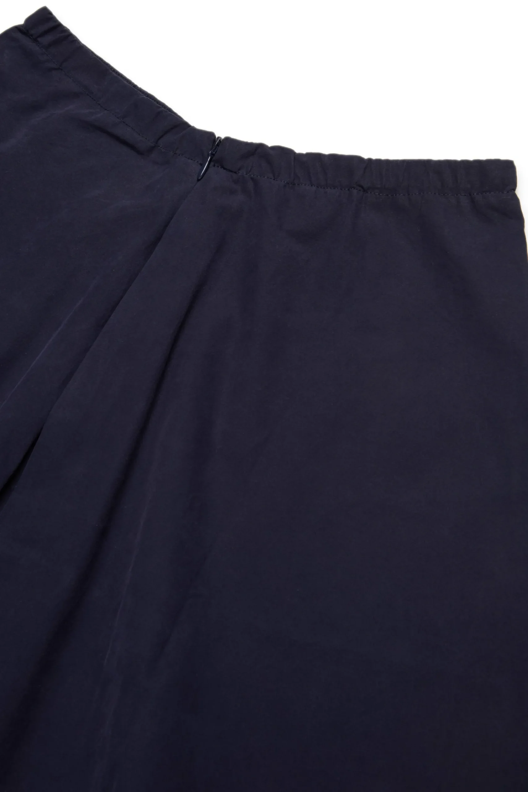 Skirts>MARNI Branded poplin mini skirt blue navy