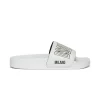 Logomania | Logomania>DSQUARED2 Branded slide slippers white